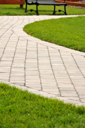 Soquel Walkway construction by Field of Dreams Landscaping and Concrete